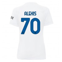 Koszulka piłkarska Inter Milan Alexis Sanchez #70 Strój wyjazdowy dla kobiety 2023-24 tanio Krótki Rękaw